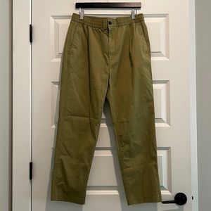 Men’s Green Trouser Elastic Waistband